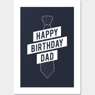 Happy Birthday Dad Posters and Art